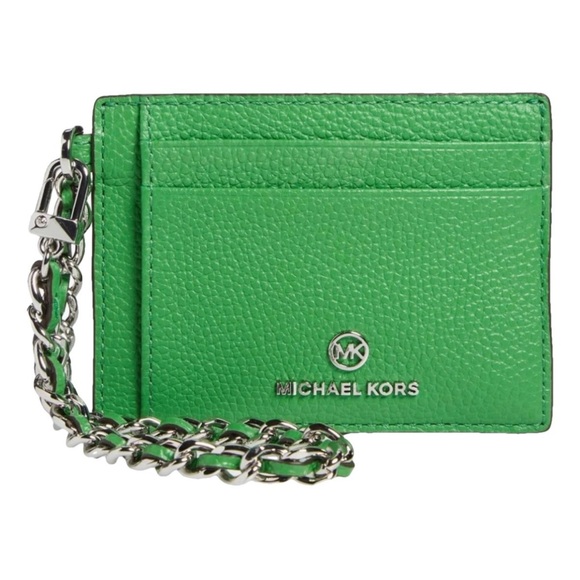 MICHAEL Michael Kors Jet Set Charm Small Leather Card Case - Picture 1 of 5